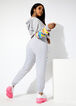 The Iman Jogger, Heather Grey image number 1