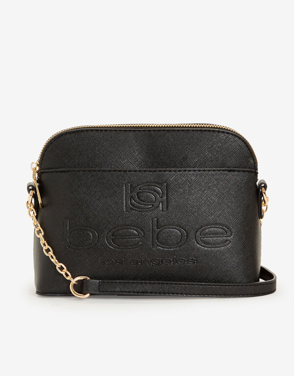 Bebe Polly Dome Crossbody, Black image number 0