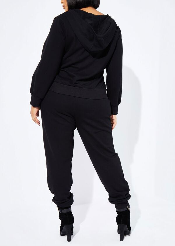 French Terry Joggers, Black image number 1