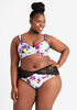 Printed Balconette Butterfly Bra, Multi image number 3