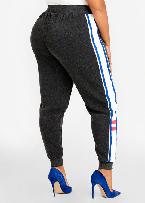 Influencer Colorblock Jogger, Charcoal image number 1