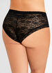 Plus Size Sexy Floral Lace Seamless Boyshort Shaping Sculpting Panties image number 0
