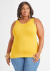 Plus Size Basic Knit Tank Tops Loose Plus Size Tank Tops Flowy Knits image number 0