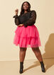 Plus Size Tulle Skirt Plus Size Formal A Line Party Skirt image number 0