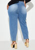 High Rise Girlfriend Jeans, Classic Blue image number 1