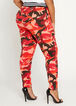 Red Camo Drawstring Jogger, Red image number 1