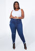 The Aria Skinny Jeans, Denim image number 2