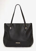 Trendy Designer Steve Madden BTottie Pebbled Faux Leather Tote Handbag image number 0