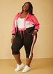 Colorblock Hooded Jacket, Fandango Pink image number 3