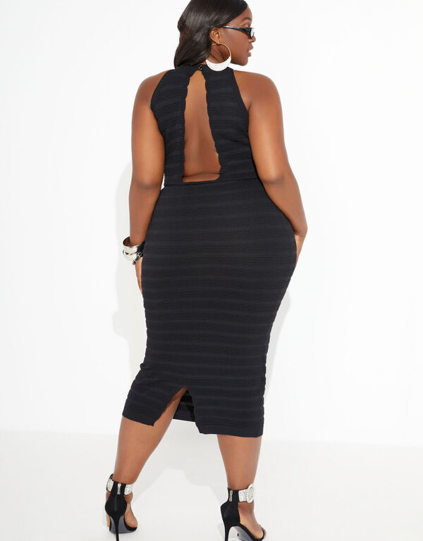 The Bebe Bodycon Dress, Black image number 1