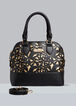 Trendy Bebe Denise Pebble Small Chic Faux Leather Dome Handbags image number 0