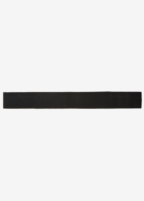 Studded Stretch Waist Belt, Black image number 3
