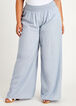Plus Size Smocked Waist Wide Leg Pant Trendy Plus Size Pull On Pants image number 0