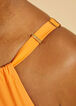 Simply Fit Ruched Swimsuit, Orange image number 3