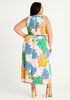 Tall Tropical Keyhole Halter Maxi, Multi image number 1