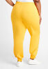 Studded Leg Athleisure Jogger, Citrus image number 1