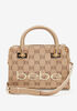 Bebe Briella Small Satchel, Camel Taupe image number 0