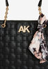 Anne Klein Quilted Chain Tote, Black image number 1