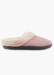 Isotoner Ann Chenille Slippers, Pink image number 1