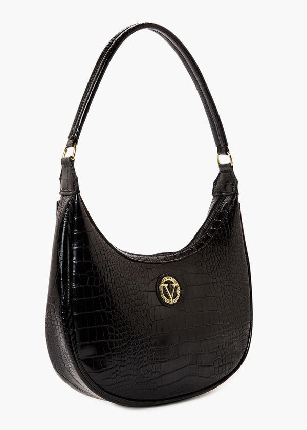 Vera New York Diana Shoulder Bag, Black image number 3