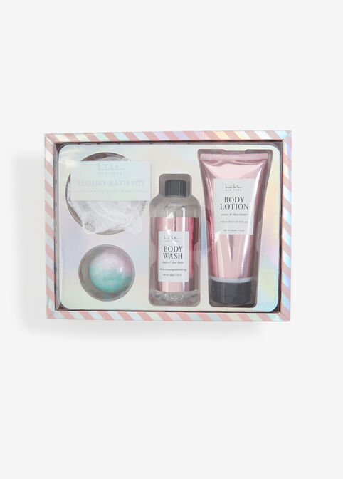 Nicole Miller Luxury Bath Gift Set, Clear image number 0