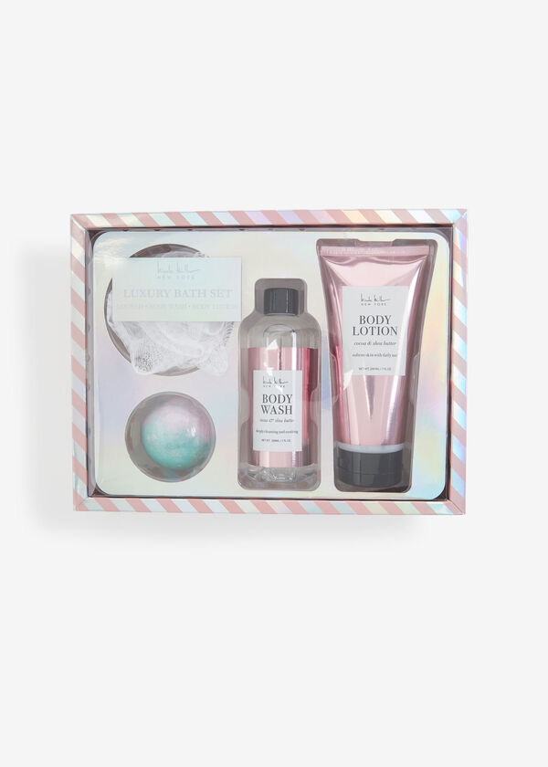 Nicole Miller Luxury Bath Gift Set, Clear image number 0