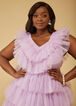 Tiered Tulle Dress, LILAC image number 2