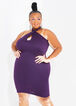 The Katalina Bodycon Dress, Purple image number 0