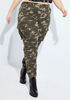 Camo Print Cargo Joggers, Olive image number 0