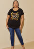 Fab BOO Lous Graphic Tee, Black image number 0