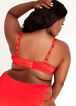 Logo Tape Underwire T Shirt Bra, Red image number 1