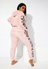 The Camille Hoodie, Pale Pink image number 1