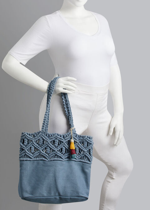 Nanette Lepore Almafi Shoulder Bag, Denim Blue image number 2