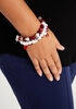 Love Stretch Bracelet Set, Tango Red image number 0
