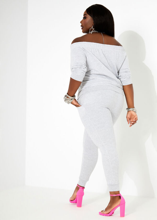 The Madilynn Jogger, Heather Grey image number 1