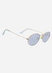 Marilyn Monroe Round Sunglasses, Silver image number 1