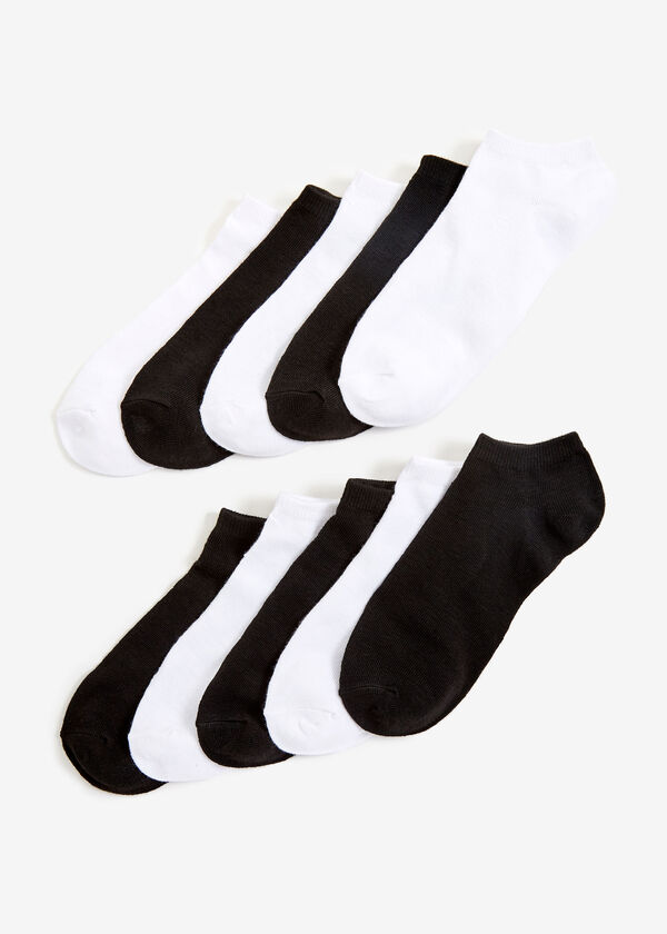 Womens Socks Plus Size Socks For Women 10 Pack No Show Womens Socks image number 0