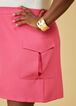 Mini Cargo Skirt, Pink Peacock image number 2