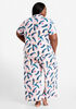 PJ Couture Printed Capri 2pc Set, Pink image number 1