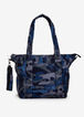 SRB2 Camo Puffer Tote Bag, Blue image number 0