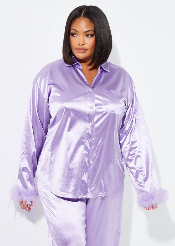 The Isla Shirt, LILAC image number 2