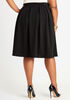 Black Box Pleat Skirt, Black image number 1