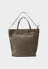Tote Faux Leather London Fog Handbags Bag Oversized Pebbled Laura image number 0