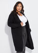 Boucle Knit Duster, Black image number 0