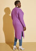 Ribbed Duster, Purple image number 1