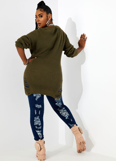 The Wynter Sweater, Olive image number 1