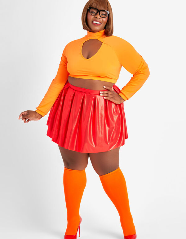 Brainy Babe Halloween Costume, Orange image number 0