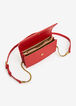 SRB2 Knot Metal Handle Crossbody, Red image number 2