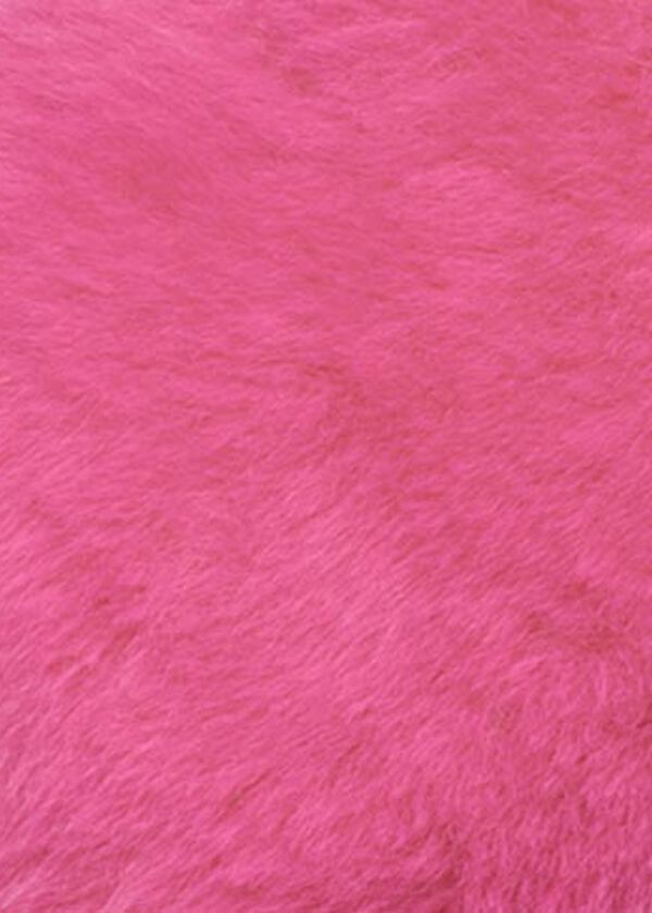Nine West Faux Fur Slides, Fuchsia image number 3