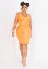 The Nyomi Bodycon Dress, Orange image number 2